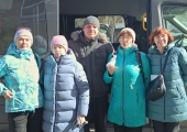 Жители Апатит с нарушениями зрения совершили адаптивное путешествие в Кировск