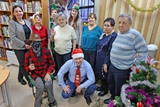 Незрячие и слабовидящие брайлисты подвели итоги года в клубе «Шеститочие» 