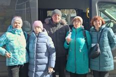 Жители Апатит с нарушениями зрения совершили адаптивное путешествие в Кировск