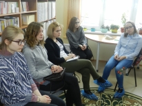 Социально-ориентированный тренинг «Этика общения и приёмы сопровождения незрячего волонтёром»