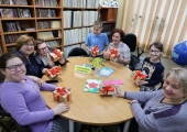 Юные читатели создали уникальные букеты к Международному женскому дню