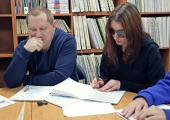 Брайлисты обсудили книги о городе-герое Минске 