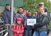 Читатели библиотеки продолжают участвовать в акции #насеверелето